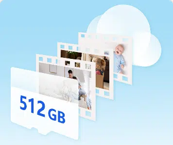 Hỗ trợ thẻ nhớ lên đến 512Gb