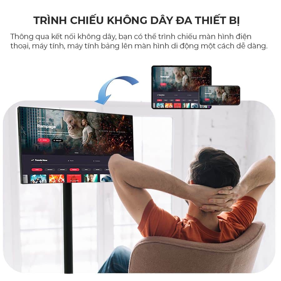 Trình chiếu không dây tiện lợi