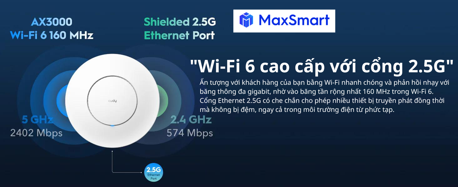 img src=”https://maxsmart.vn/wp-content/uploads/2024/09/AX3000_MaxSmart76.png” alt=”AX3000 công nghệ Wi-Fi 6 tiên tiến”