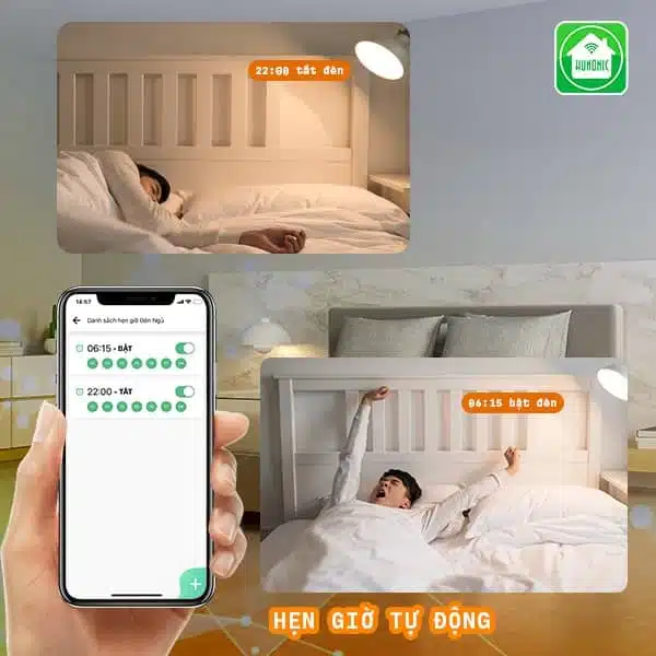 Hẹn giờ tự động thông minh