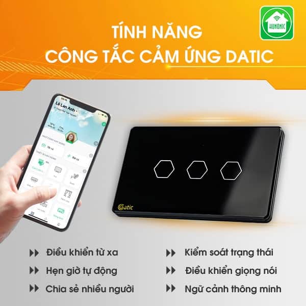 Điều khiển từ xa dễ dàng