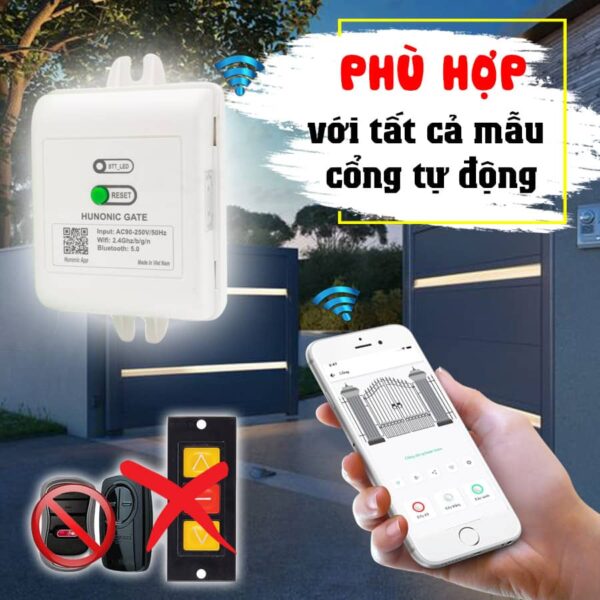 Phù hợp với nhiều loại cổng