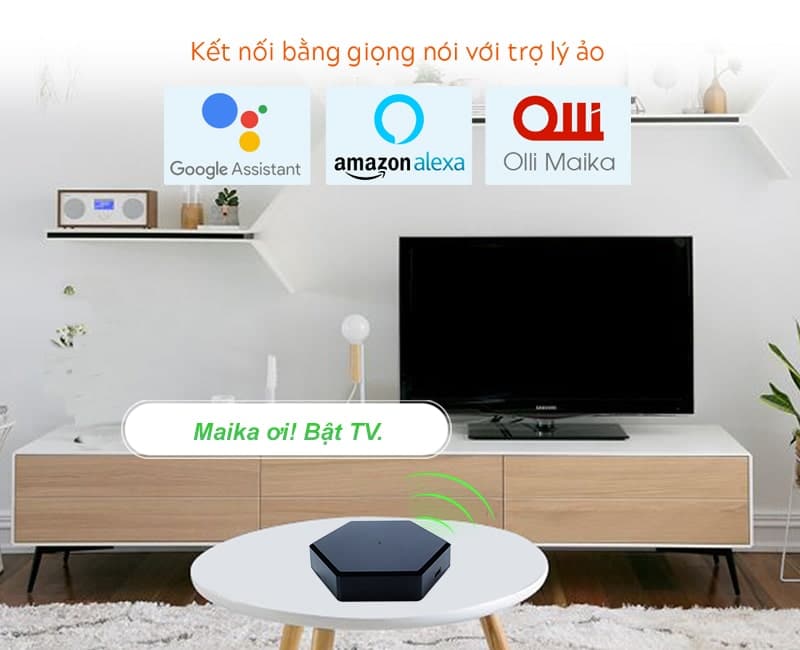 Tương thích với Alexa, Google Assistant