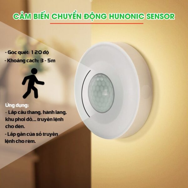 Hunonic Pir Sensor cảm biến chuyển động thông minh