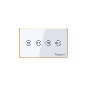 Công tắc rèm đôi viền nhôm VCONNEX VCN-WS2CL