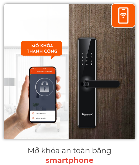 Mở khoá bằng smartphone