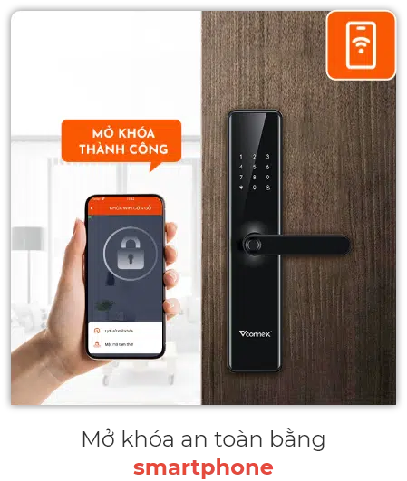 Mở khoá bằng smartphone