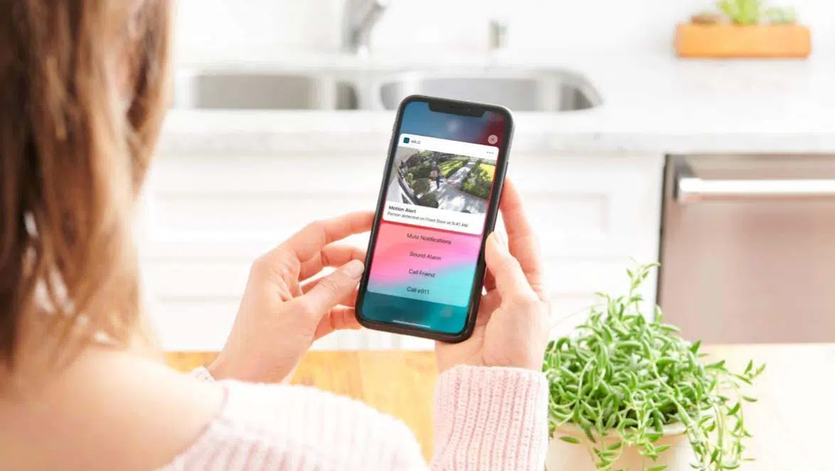 Nhận thông báo khi phát hiện chuyển động