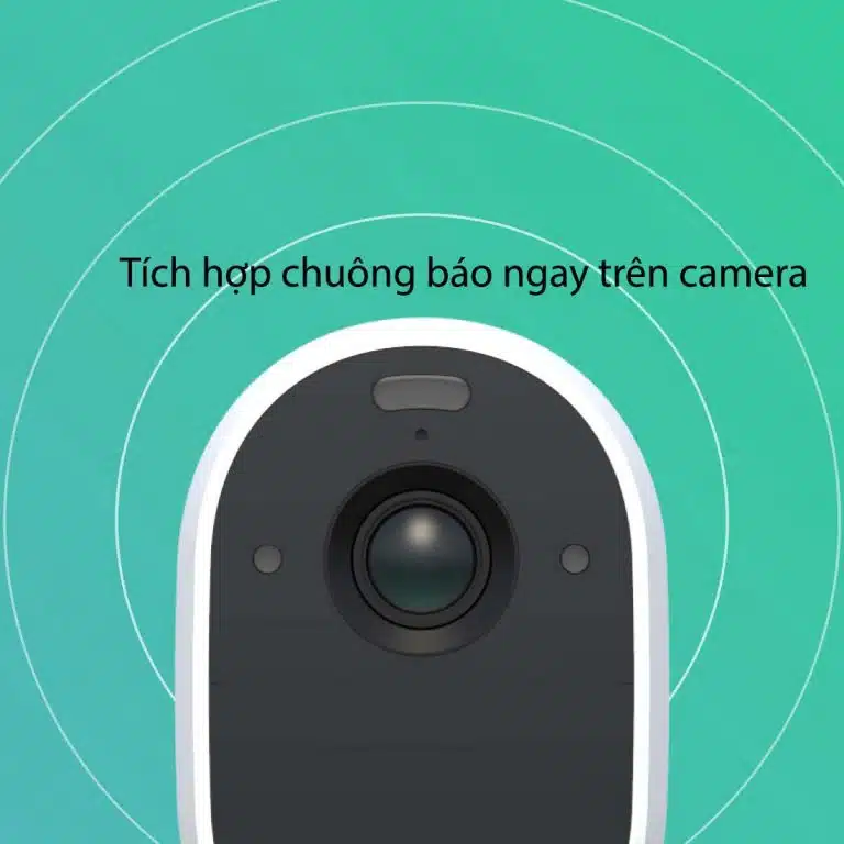 Tích hợp chuông báo trên camera