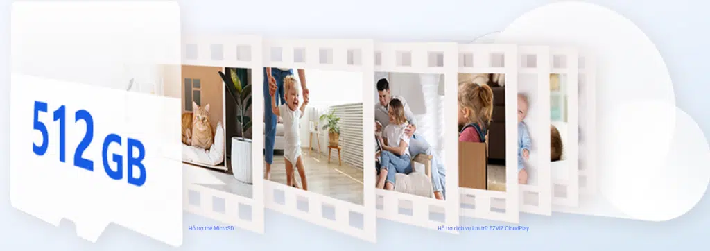 Khả năng lưu trữ lớn và đa dạng