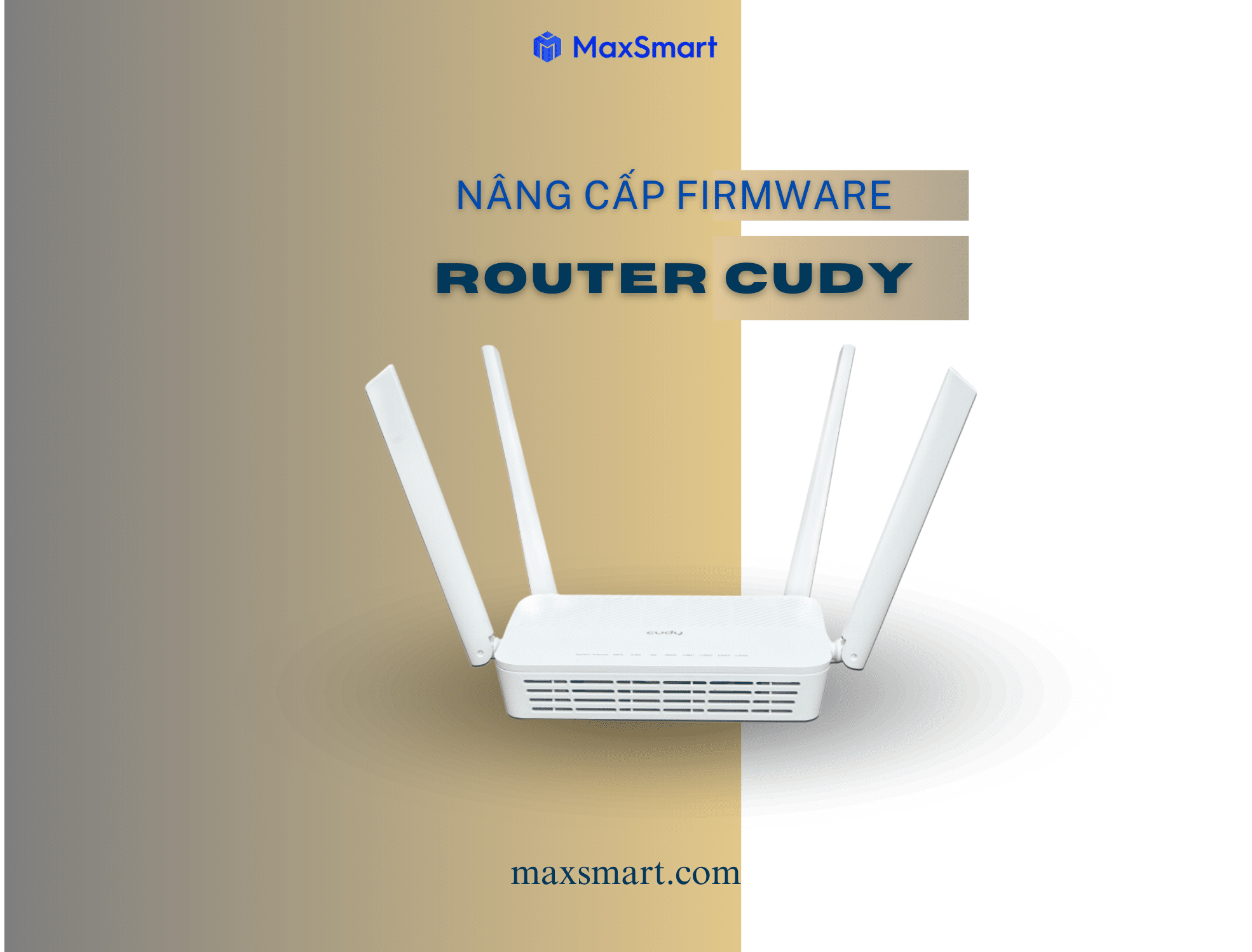 Hướng dẫn nâng cấp Firmware Router Cudy