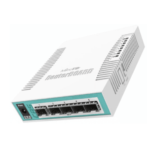 MikroTik CRS106-1C-5S: Switch 5 Cổng SFP, Tốc Độ Gigabit