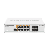 MikroTik CRS112-8P-4S-IN: Switch 8 Cổng PoE, 4 Cổng SFP