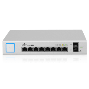 UniFi Switch 8: 8 Cổng Gigabit RJ45, Tốc Độ Chuyển Mạch 8 Gbps