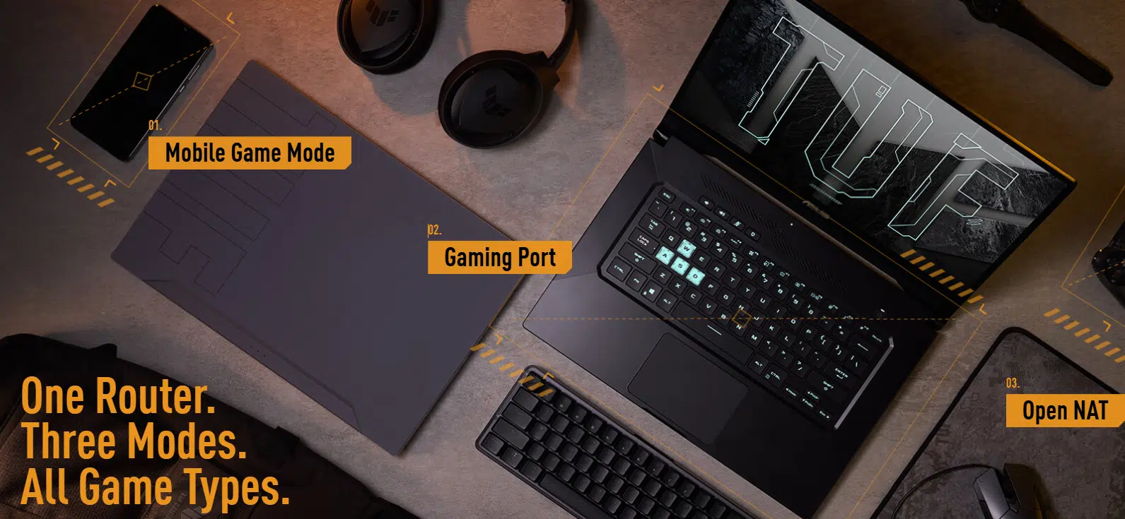 Bộ định tuyến TUF Gaming AX6000 WiFi 6