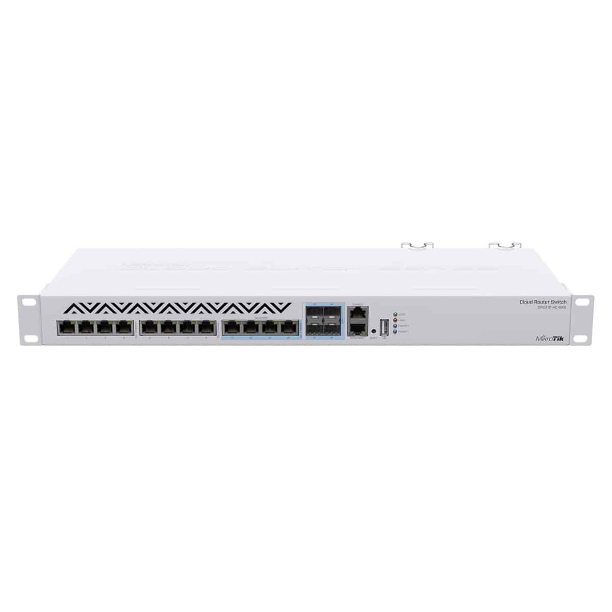 CRS312-4C+8XG-RM: Switch 8 Cổng 10G Ethernet, 4 Cổng Combo