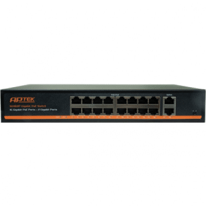 APTEK SG1162P: Bộ chuyển mạch PoE Gigabit 16 cổng