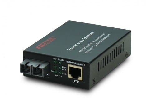 Bộ Chuyển Đổi Quang Điện APTek AP110-20-PoE – Tốc Độ Mạng 1Gbps, Công Suất 20W