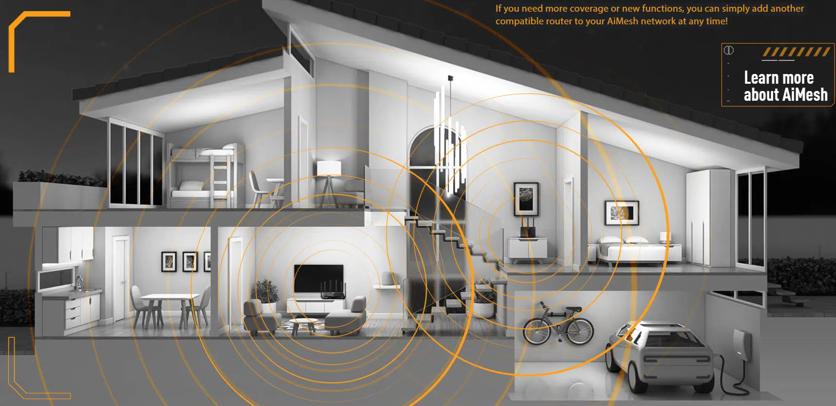 Bộ định tuyến TUF Gaming AX6000 WiFi 6