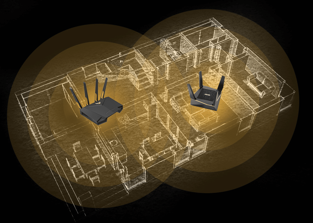 Bộ định tuyến ASUS TUF Gaming AX3000 (Wi-Fi 6-DualBand)