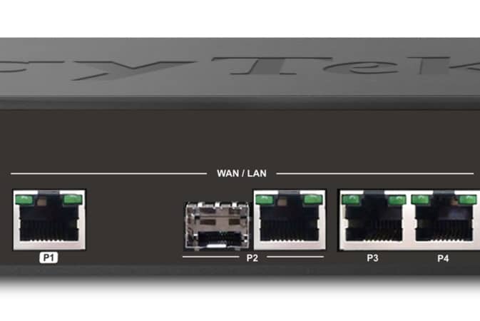 Linh hoạt thay đổi cổng LAN/WAN