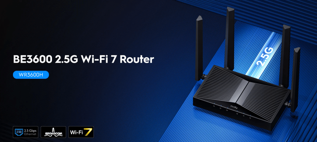 Cudy BE3600H Công nghệ wifi 7