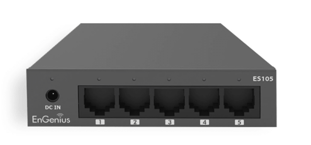 Engenius ES105 gồm 5 port Gigabit