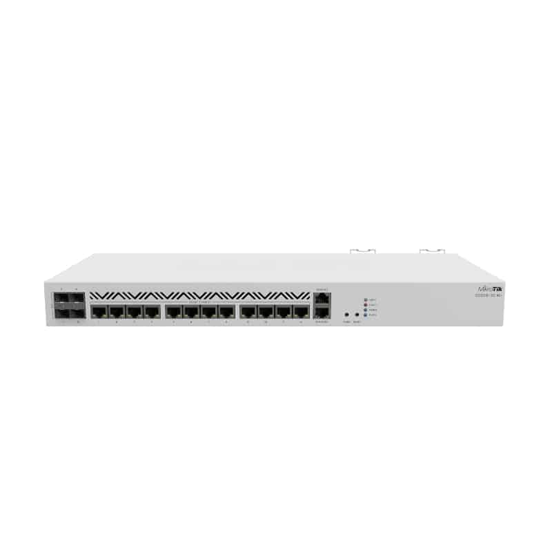 Router MikroTik CCR2116-12G-4S+ – Thiết bị cân bằng tải, 3000 User, 4 Cổng SFP+ 10Gbps