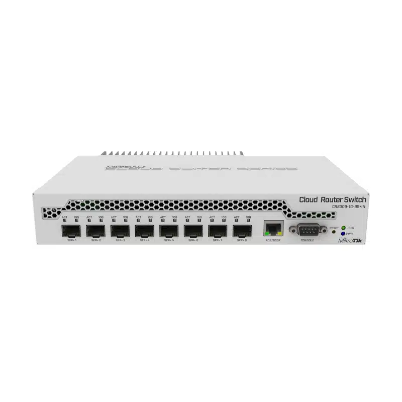 MikroTik CRS309-1G-8S+IN – Switch 8 Cổng SFP+ 10 Gbps