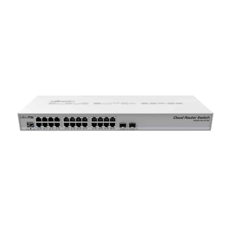 CRS326-24G-2S+RM – 24 Cổng Gigabit, 2 Cổng SFP+ 10G