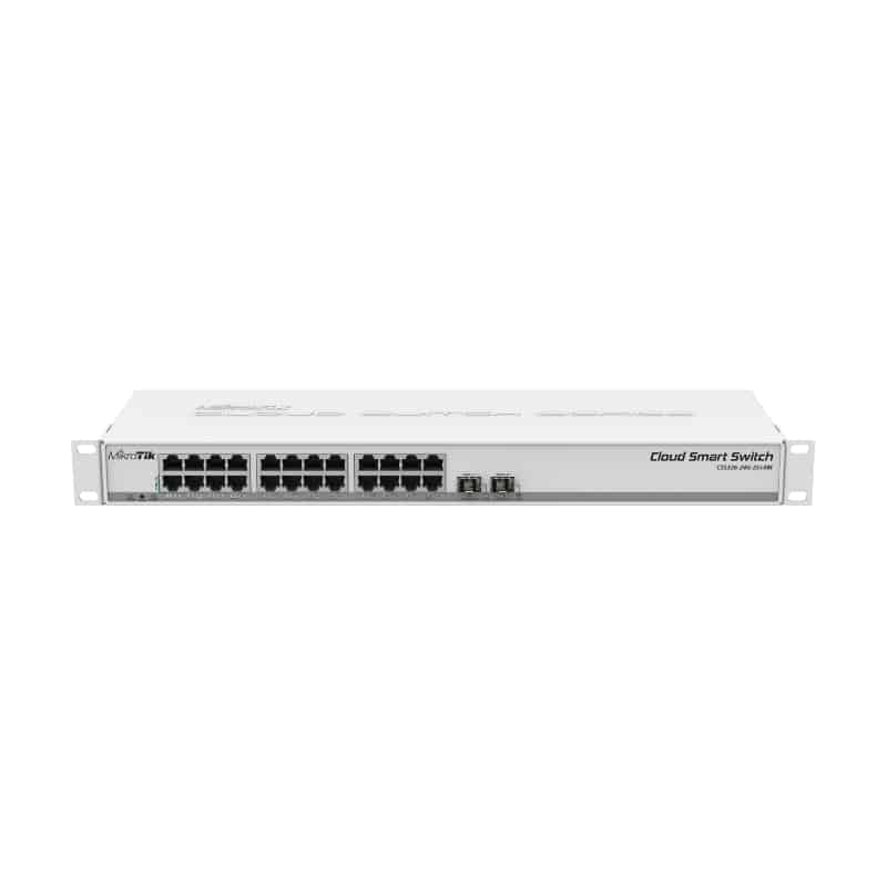 CSS326-24G-2S+RM: 24 Cổng Ethernet, 2 Cổng SFP+ 10G