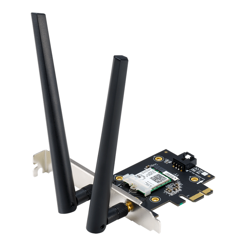 Card giao tiếp mạng Asus PCE-AX3000 Bulk (WiFi 6- Dual Band) 