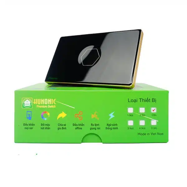 Công Tắc Cảm Ứng Bluetooth Mesh Hunonic HNPREP1CD