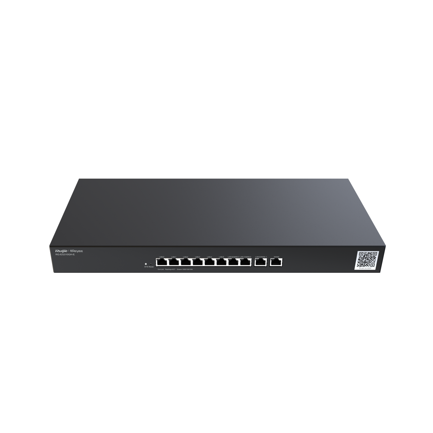 Ruijie RG-EG310GH-E – Router 10 cổng Gigabit