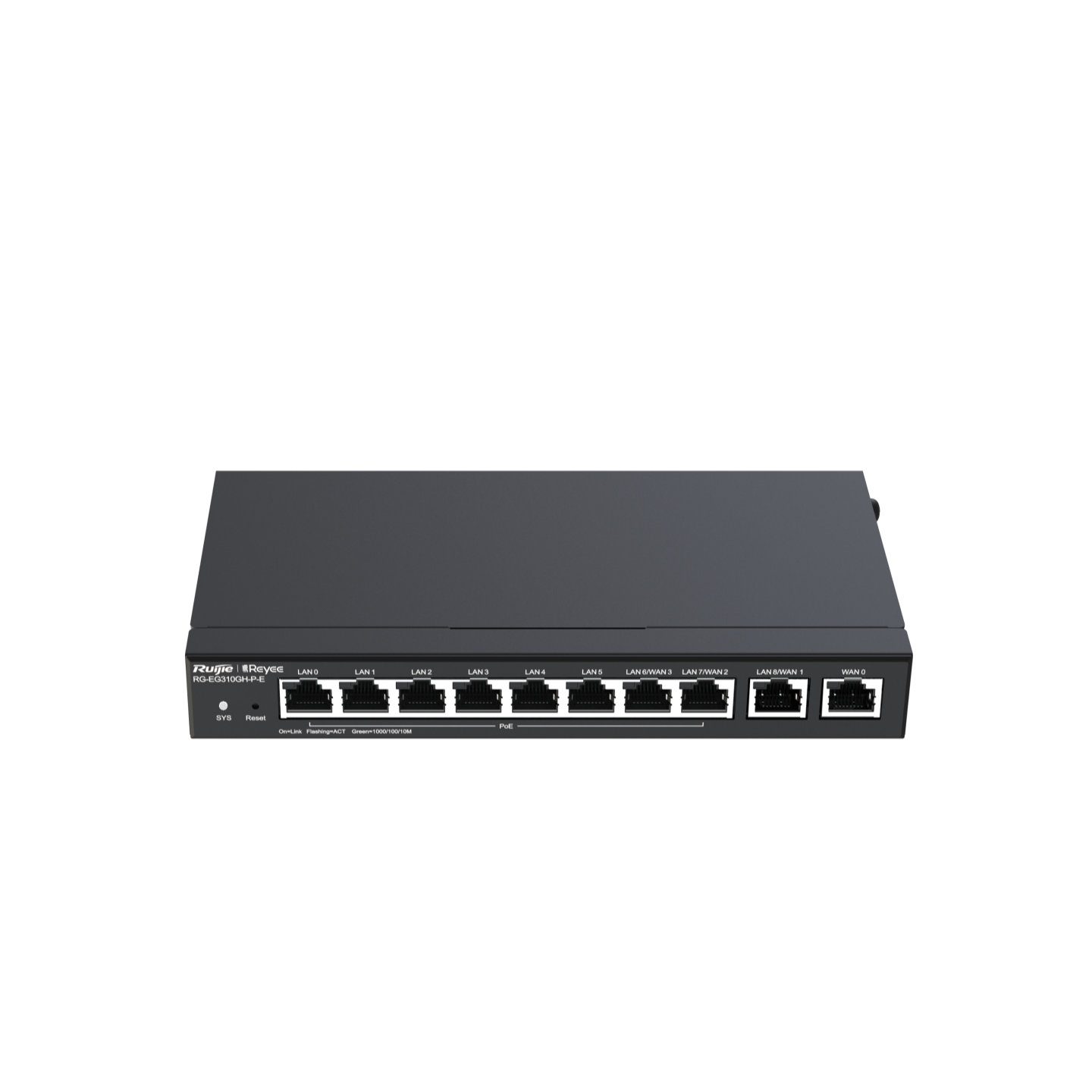 Ruijie RG-EG310GH-P-E – Router 10 cổng Gigabit PoE