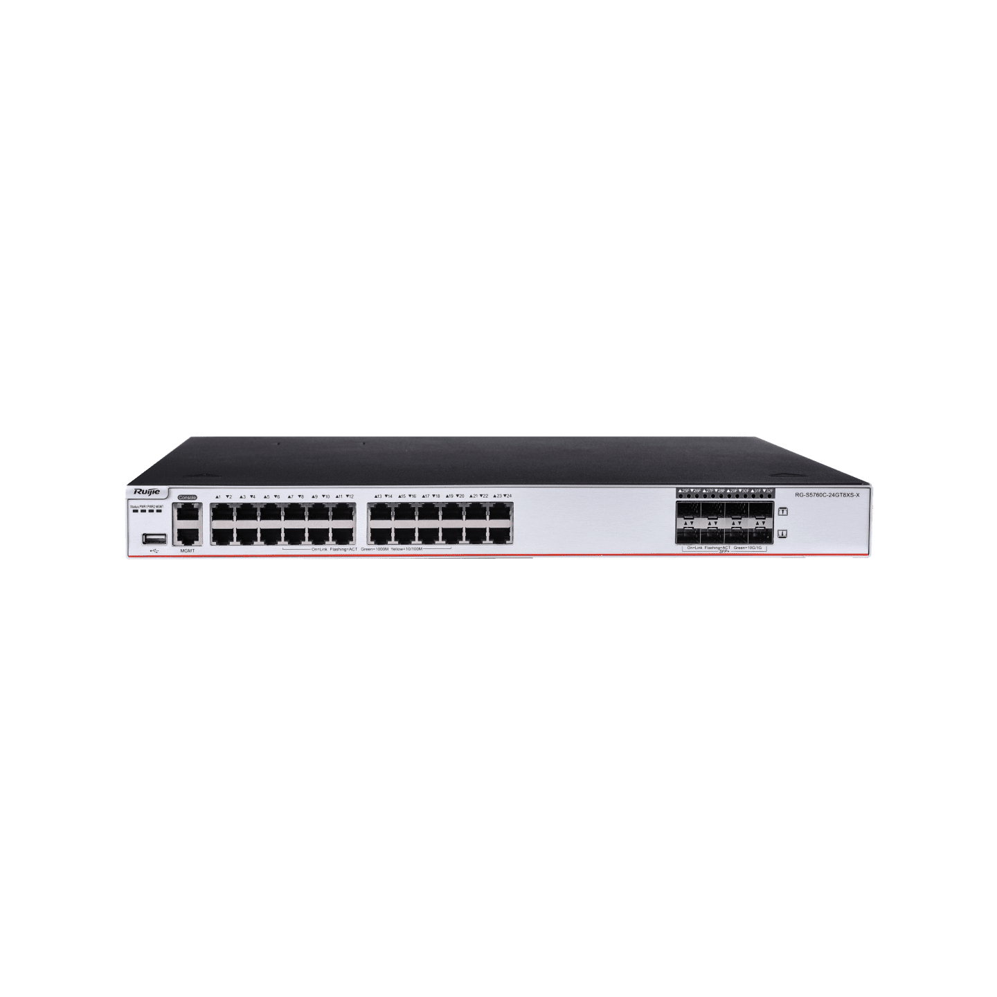 Ruijie RG-S5760C-24GT8XS-X – 24 cổng và 8 cổng 10GbE