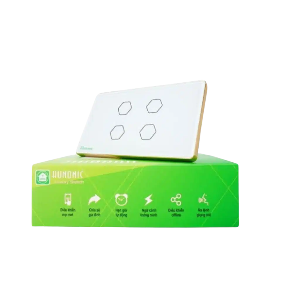 Công Tắc Thông Minh Hunonic HNLUX04CT/D