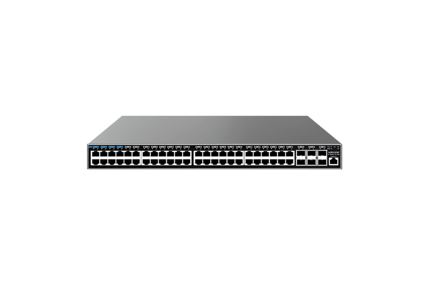 Thiết bị Switch L3 PoE Grandstream GWN7816P – 48 Cổng PoE Gigabit, 6 cổng SFP+ 