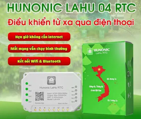 Tính năng thông minh Hunonic LAHU04 RTC 