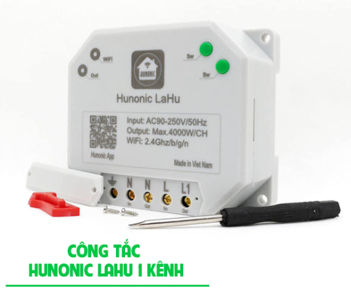 Công tắc Wifi Lahu 1 kênh CSL