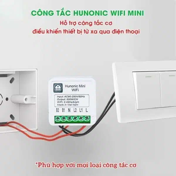Công Tắc Thông Minh Hunonic HN-MINI