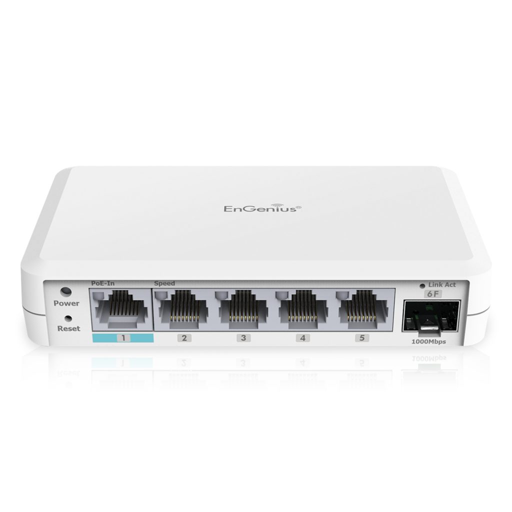 Switch mở rộng EnGenius EXT1106 (PoE+ SFP)