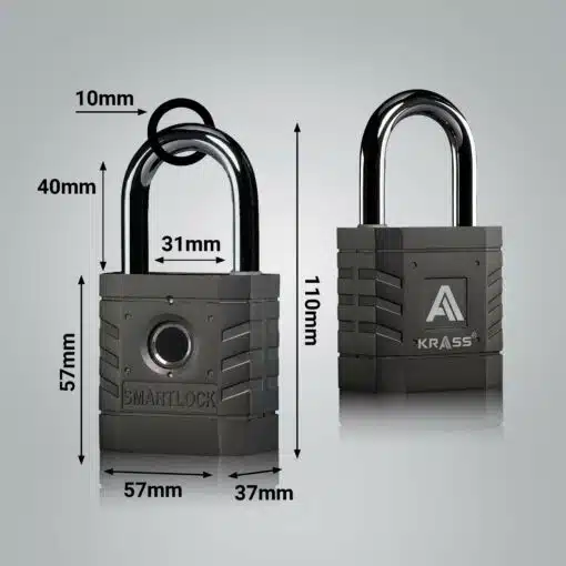 Ổ khóa thông minh K25Plus với Thiết kế sang trọng