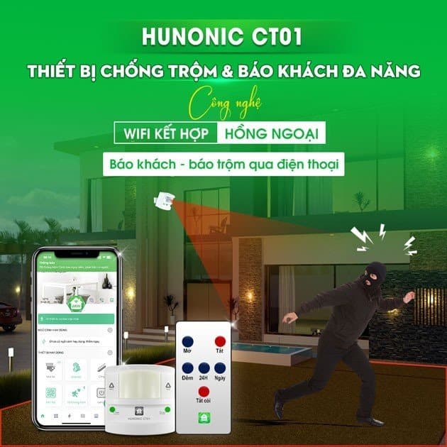 Thiết bị chống trộm độc lập CT01