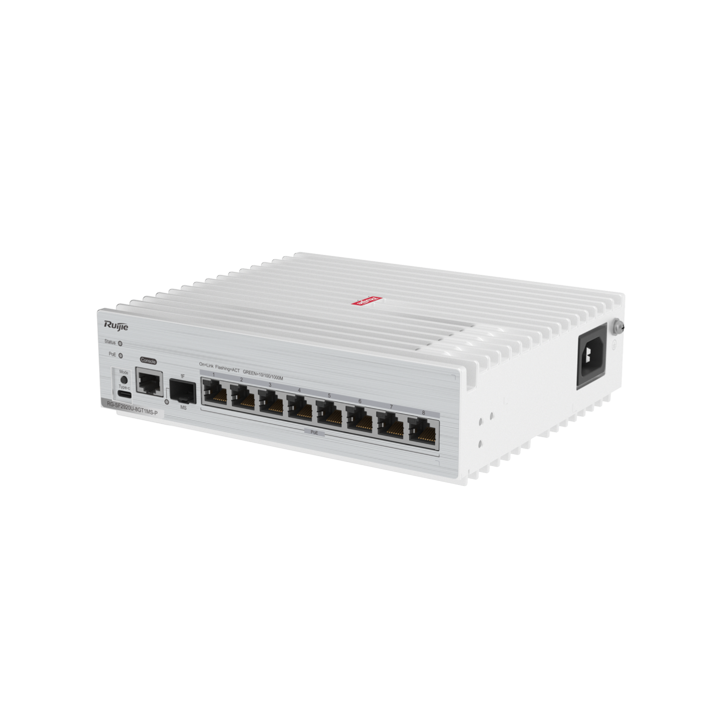 Ruijie RG-SF2920-8GT2MG2XS: Switch 8 cổng Gigabit