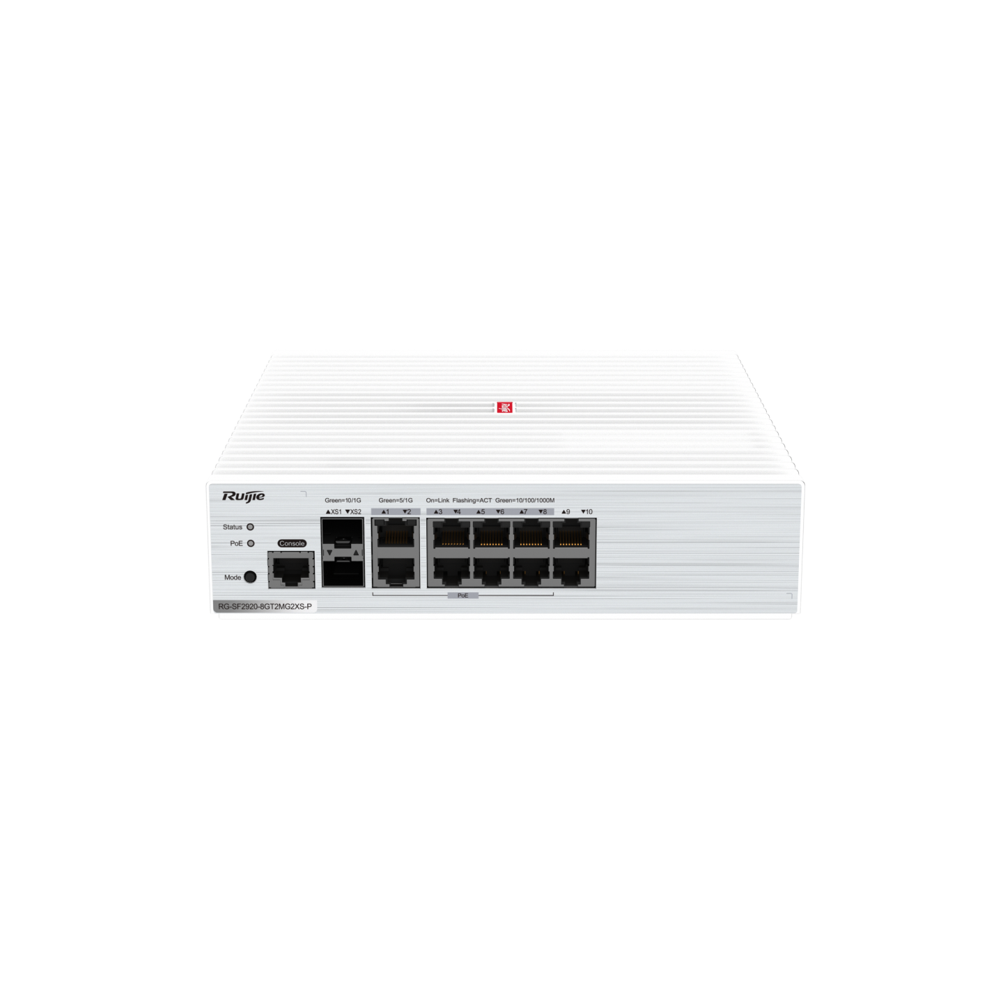 Ruijie RG-SF2920-8GT2MG2XS-P: Switch 8 cổng Gigabit