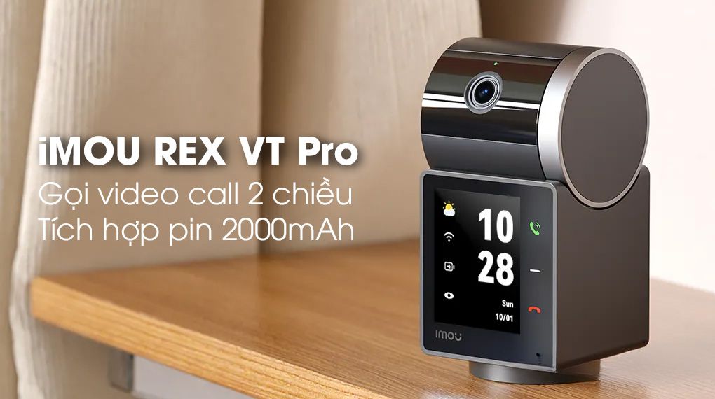 Camera Imou IPC-S2VBP-5M0WR (Rex VT Pro) 5MP