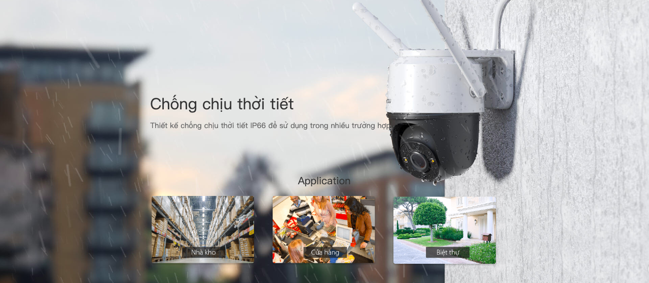 Chuẩn chống nước IP66