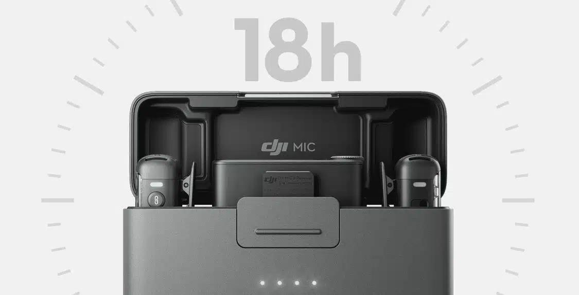 Thiết bị ghi âm thanh chuyên nghiệp nhỏ gọn DJI Mic 2 (2 TX + 1 RX + Charging case)