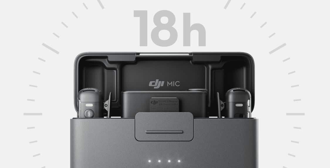 Thiết bị ghi âm thanh chuyên nghiệp nhỏ gọn DJI Mic 2 (1 TX + 1 RX )